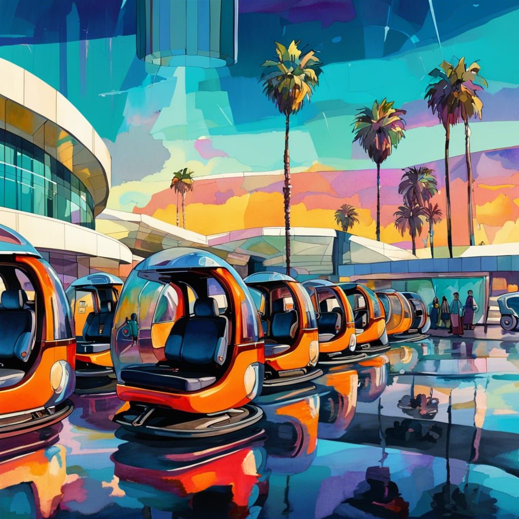 luxury mobility scooter LAX, Airport Los Angeles California ...