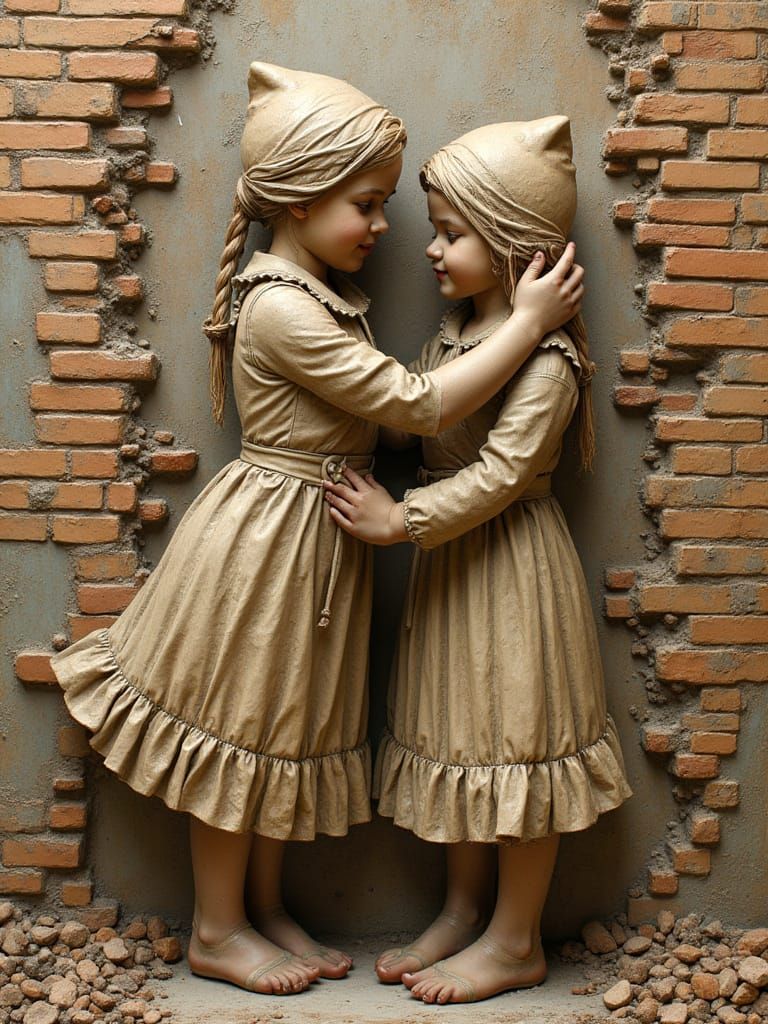 Tumbling Walls - Beryl Pearl