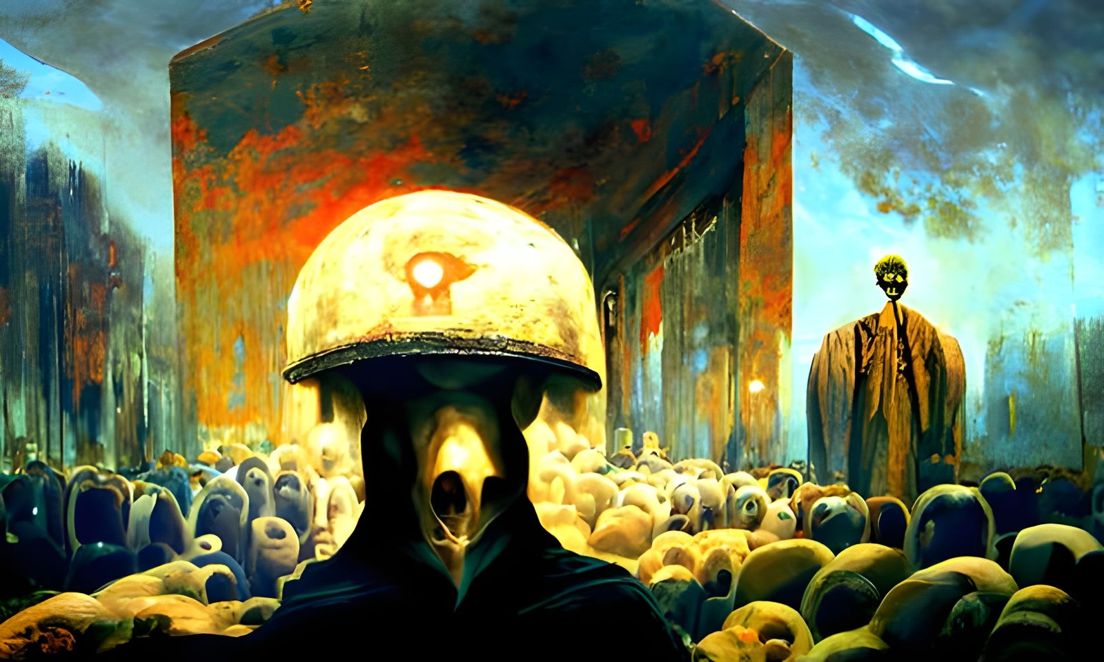 Dystopian Government Control: Orwellian Visions
