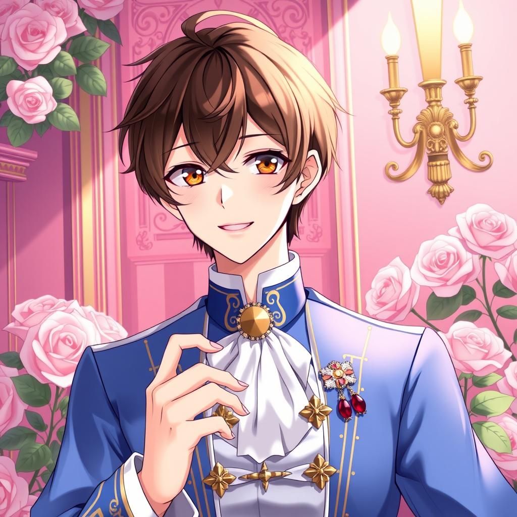 Male Haruhi Fujioka in Bisco Hatori Art Style