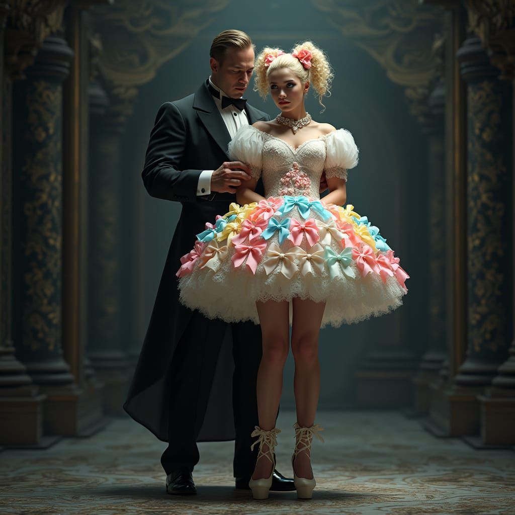 Vibrant Ballerina Captured by Powerful Mafia Boss