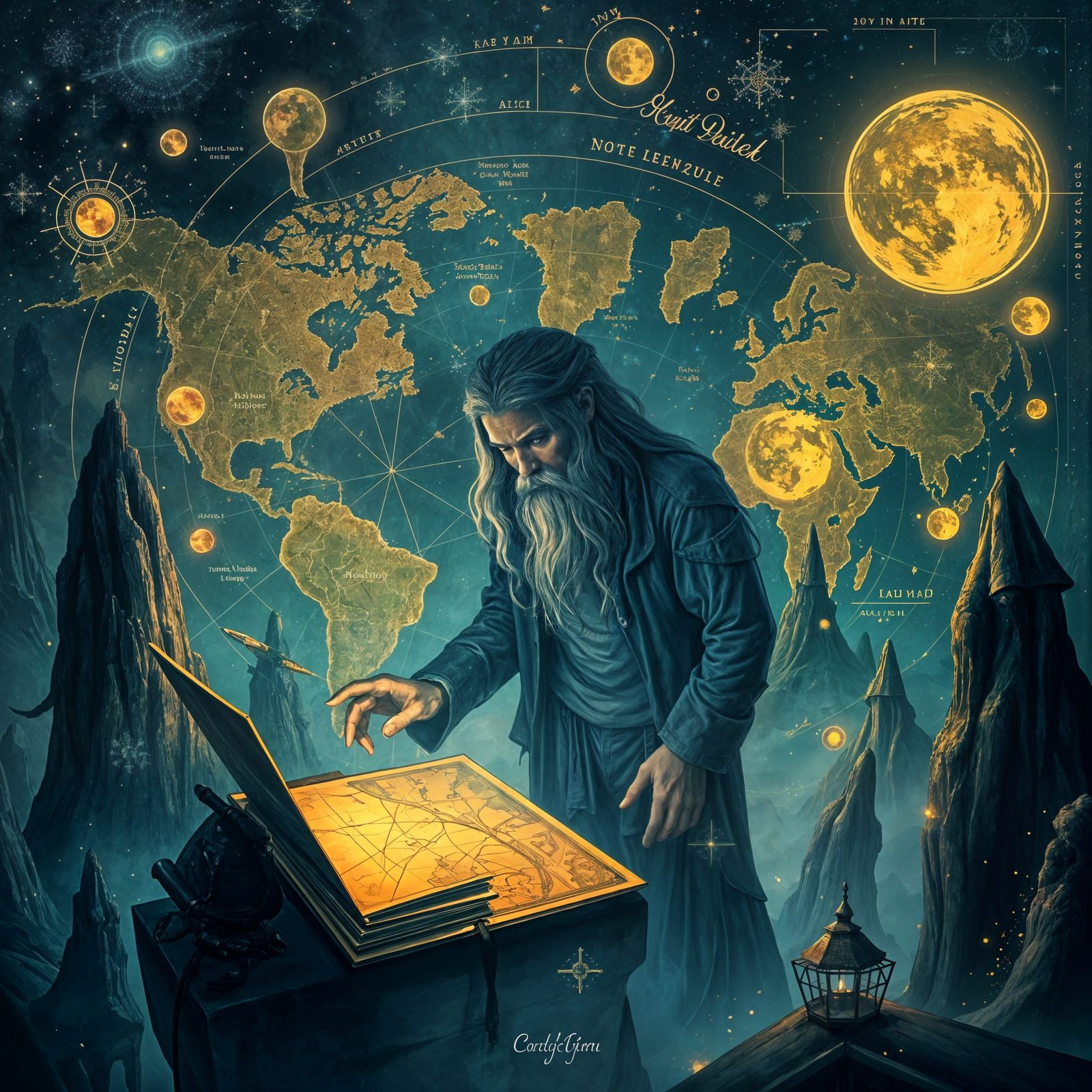 Astral Liminal Cartography