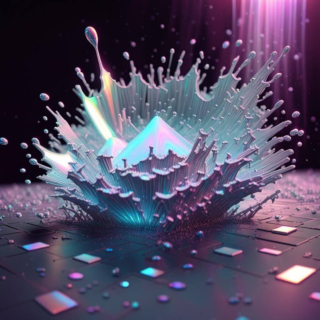 Intricate Holographic Projection with Volumetric Lighting