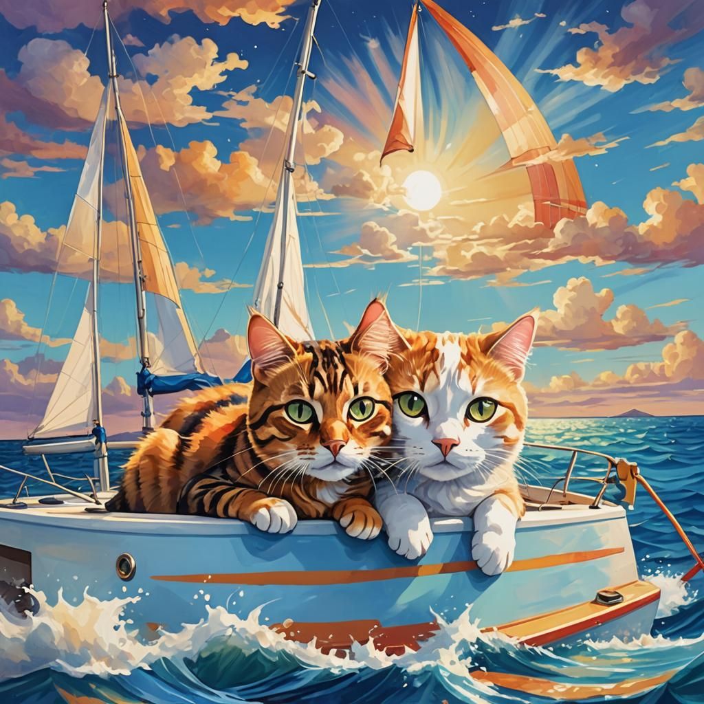 Cats on a Catamaran: Animated Film Style