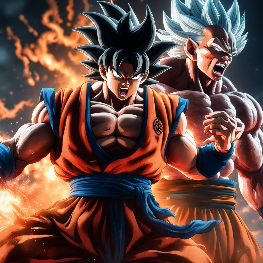 Epic Battle: Ultra Goku vs Moro and Jiren