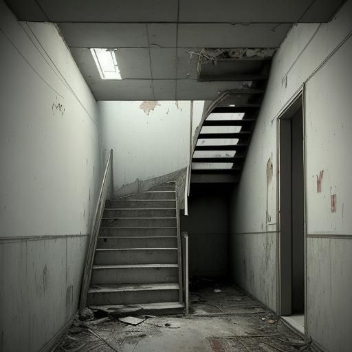 Scary Liminal Space with Non-Euclidean Geometry