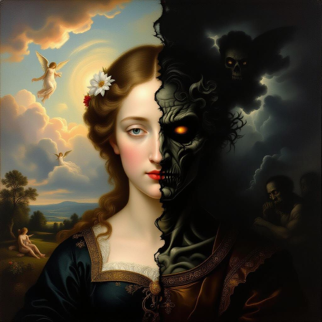 Baroque Portrait: Serenity and Terror in Oil