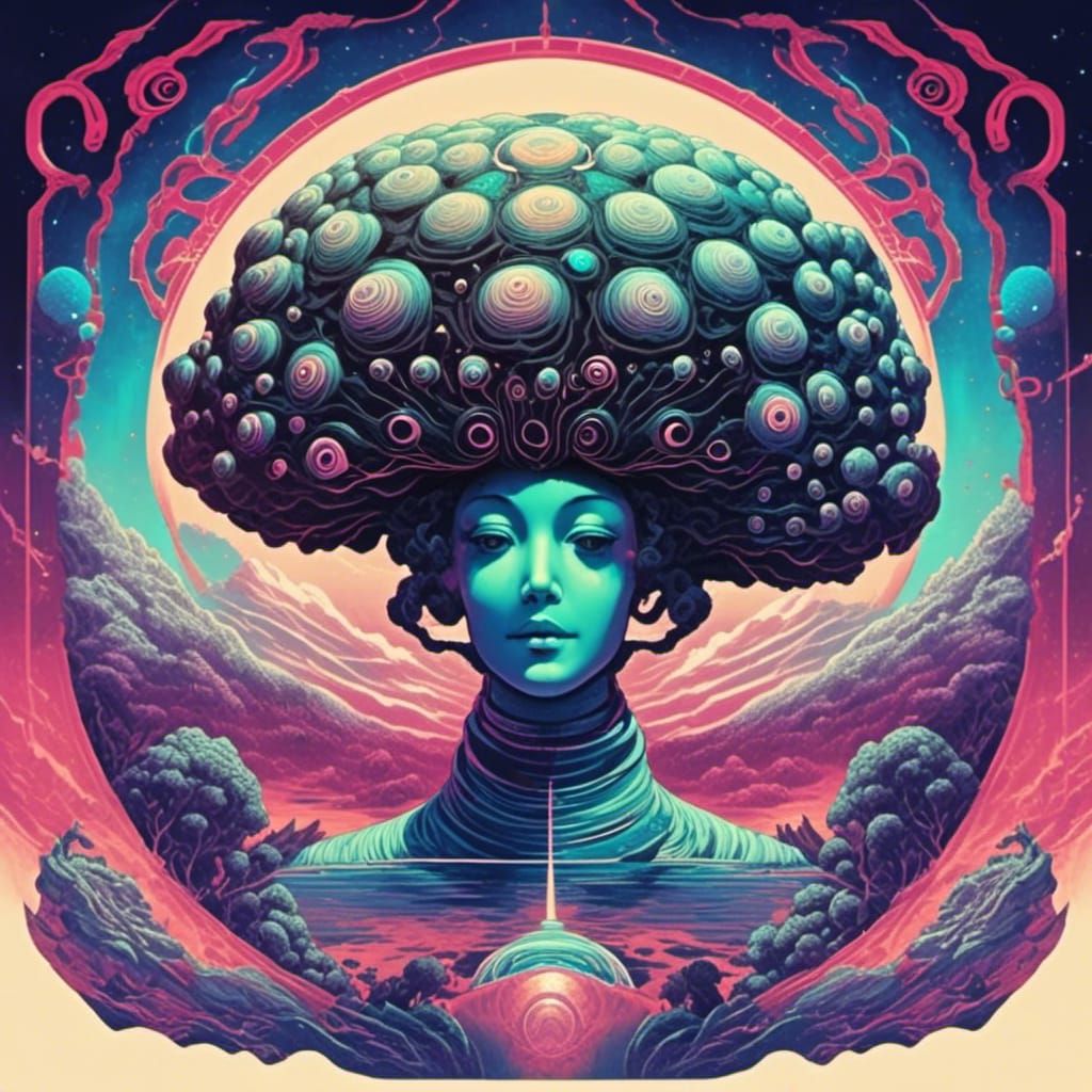 Vaporwave Quantum Hivemind with Submechanophobia Theme