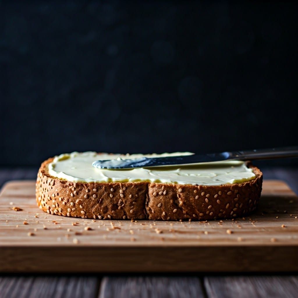 A Golden Morning Toast with Generous Butter Pat