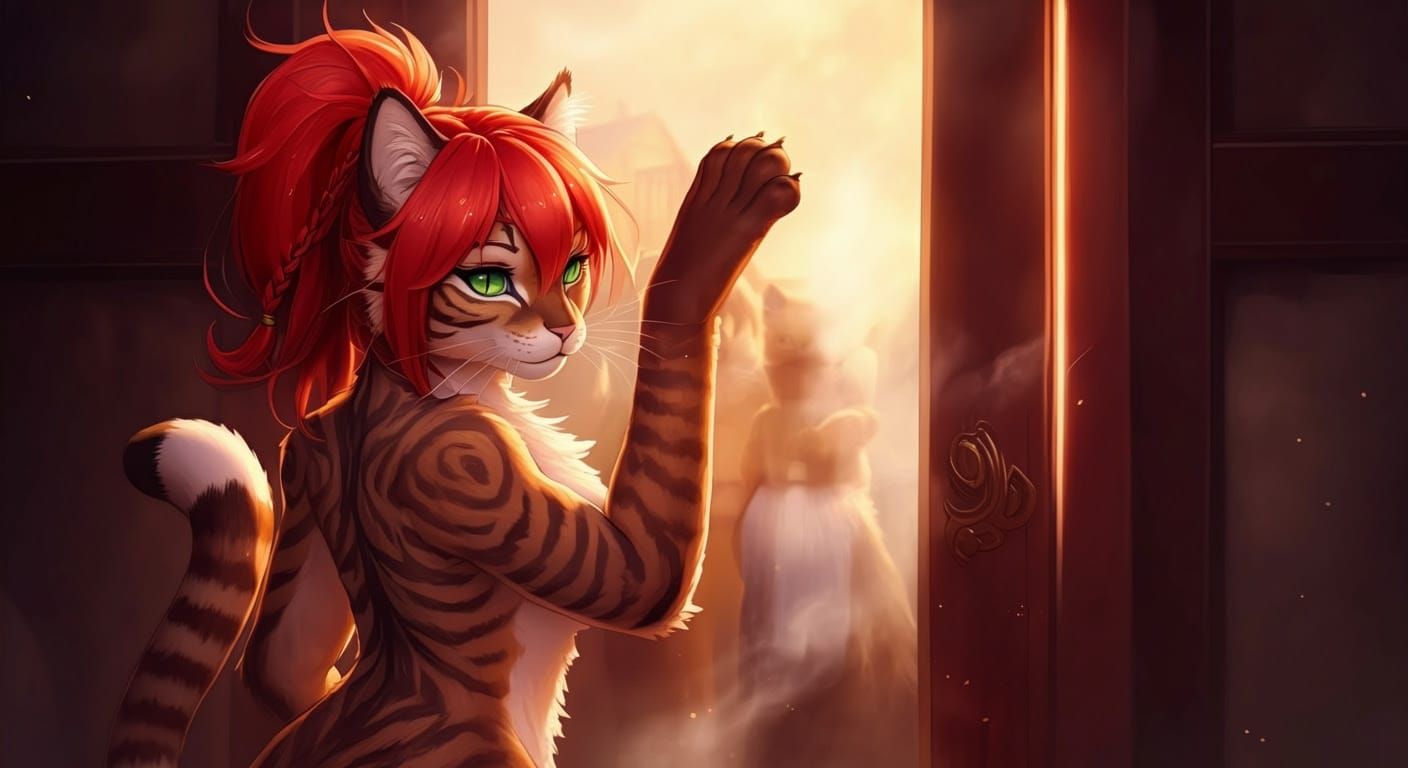 Fantasy Anime Goddess Radiates Steamy Heat