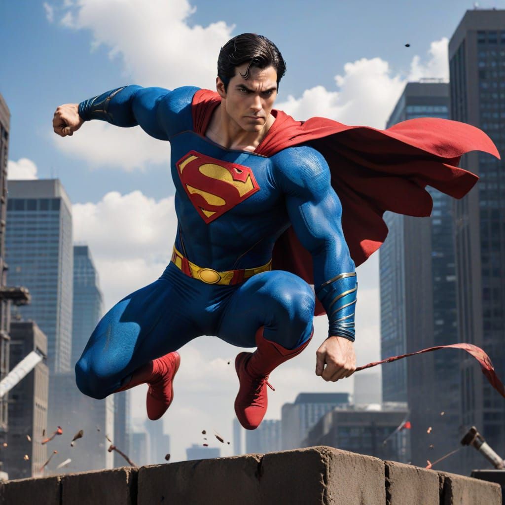 Superman as Stealthy Ninja Warrior