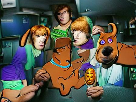 AI Generated Image of Scooby Doo
