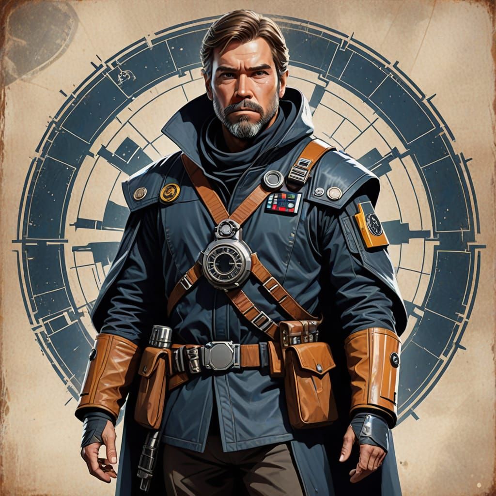 Spacefaring Captain in Star Wars Universe