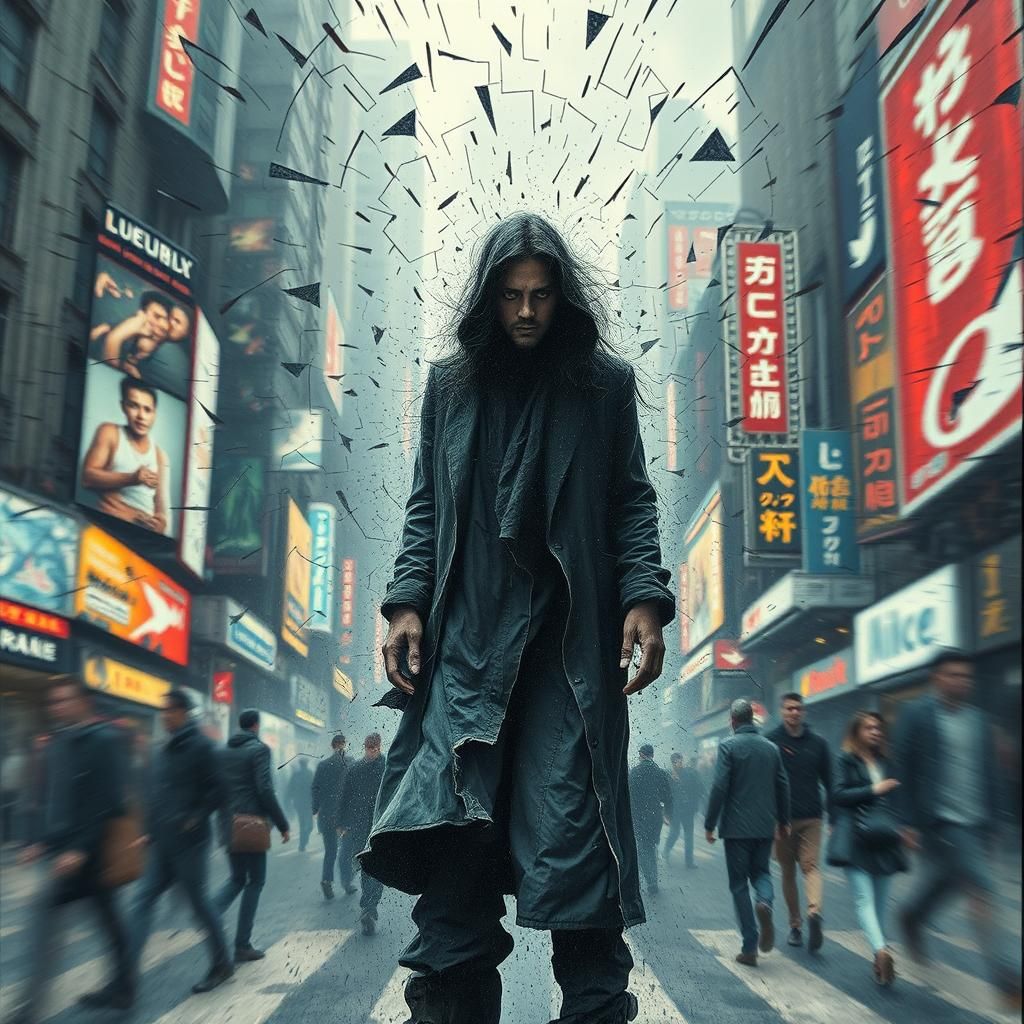 Autistic Burnout: A Surreal Cityscape of Sensory Overload