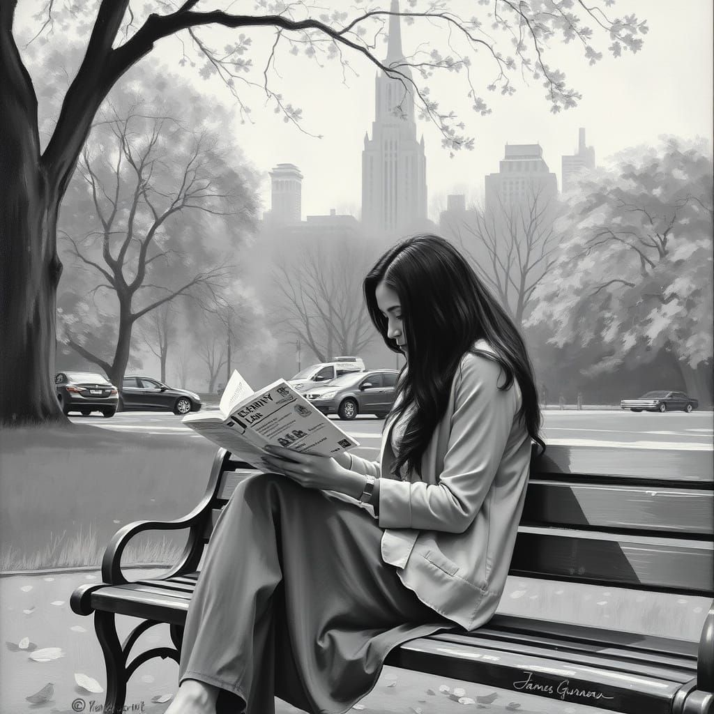 Reading Break in Central Park