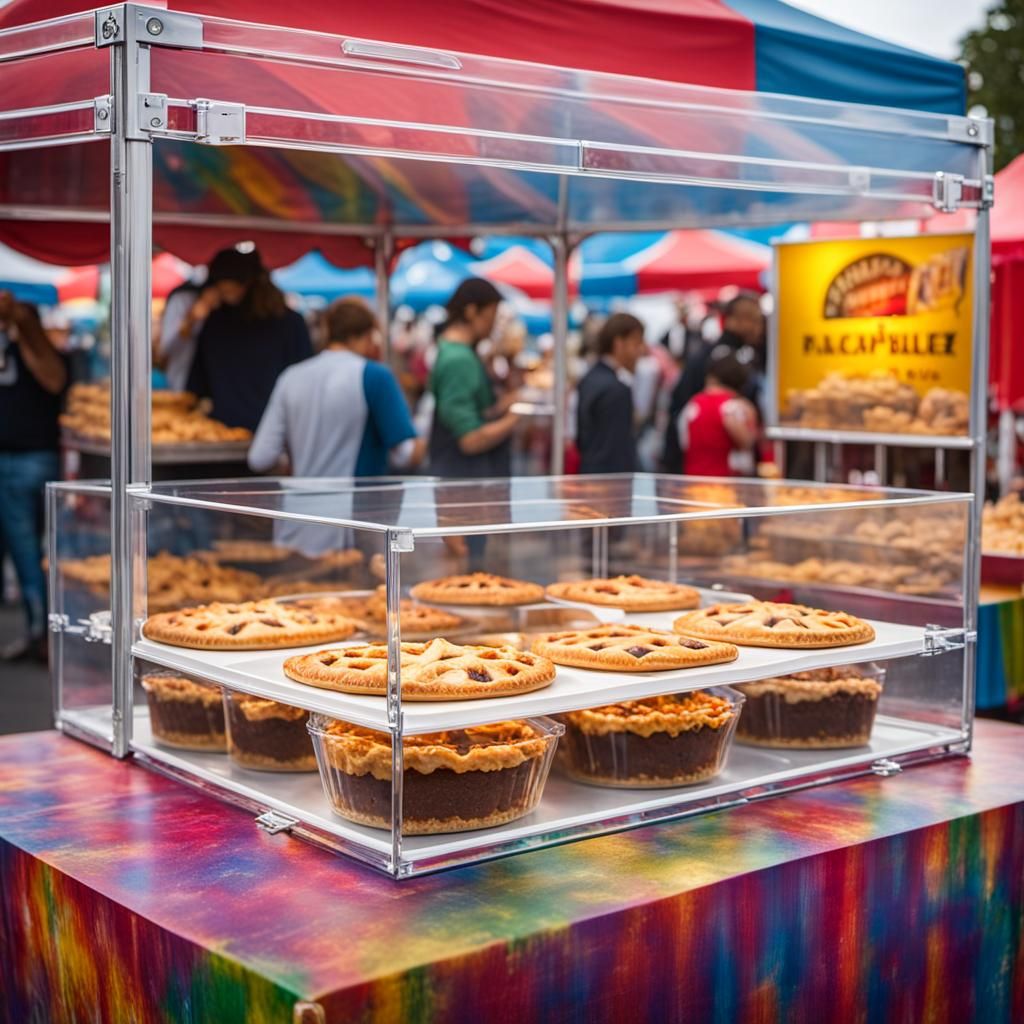 Festival Pie Display in Stunningly Realistic Detail