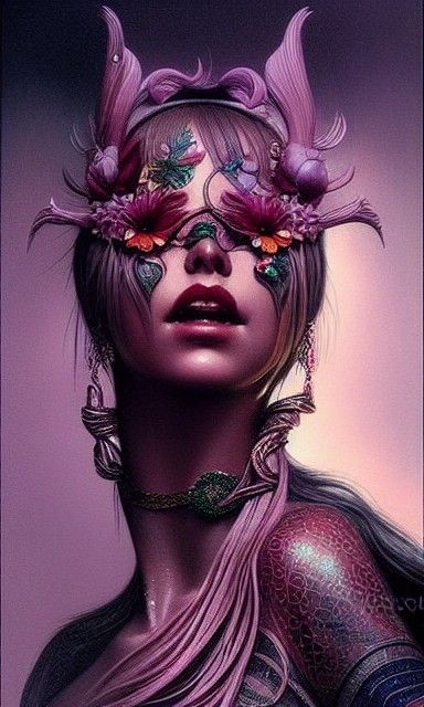 Hyperdetailed Blonde Goddess in Photorealistic Style