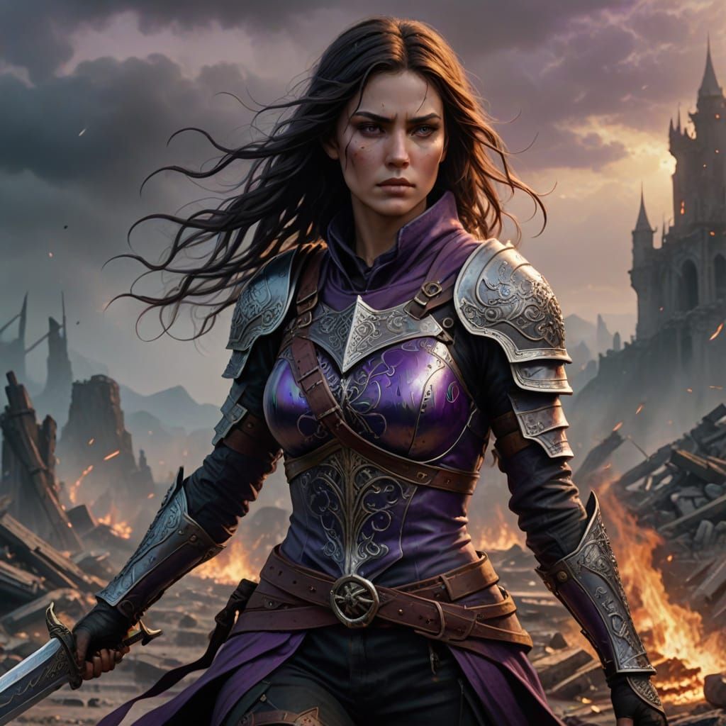 Bronze Warrior Empowered by Ancient Power