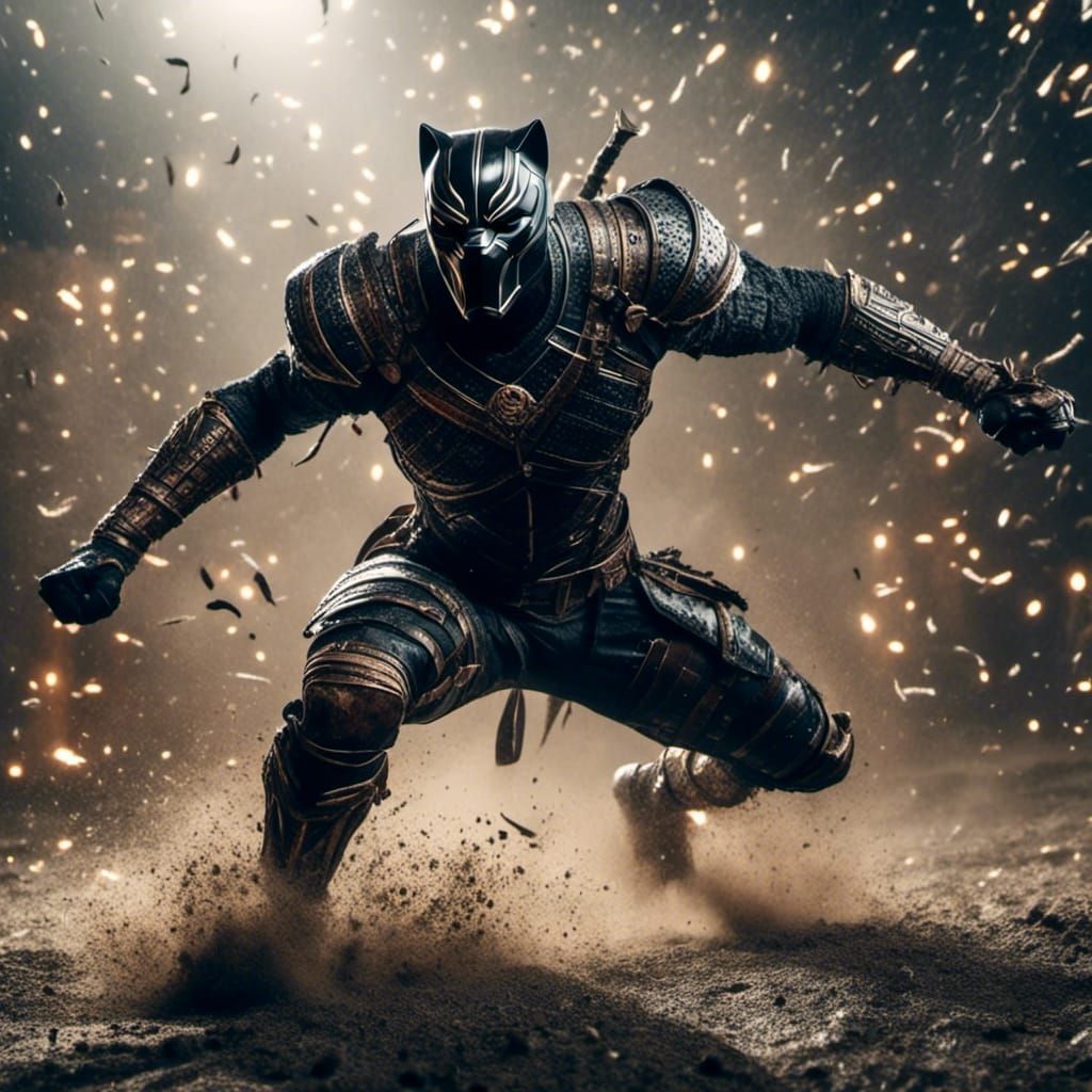 Black Panther Generated by AI