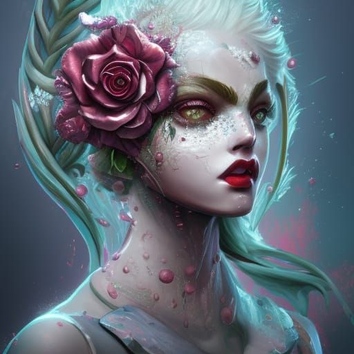 Rose head