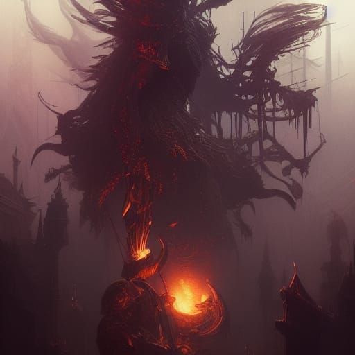 Dark Fantasy Concept Art in 8k Resolution