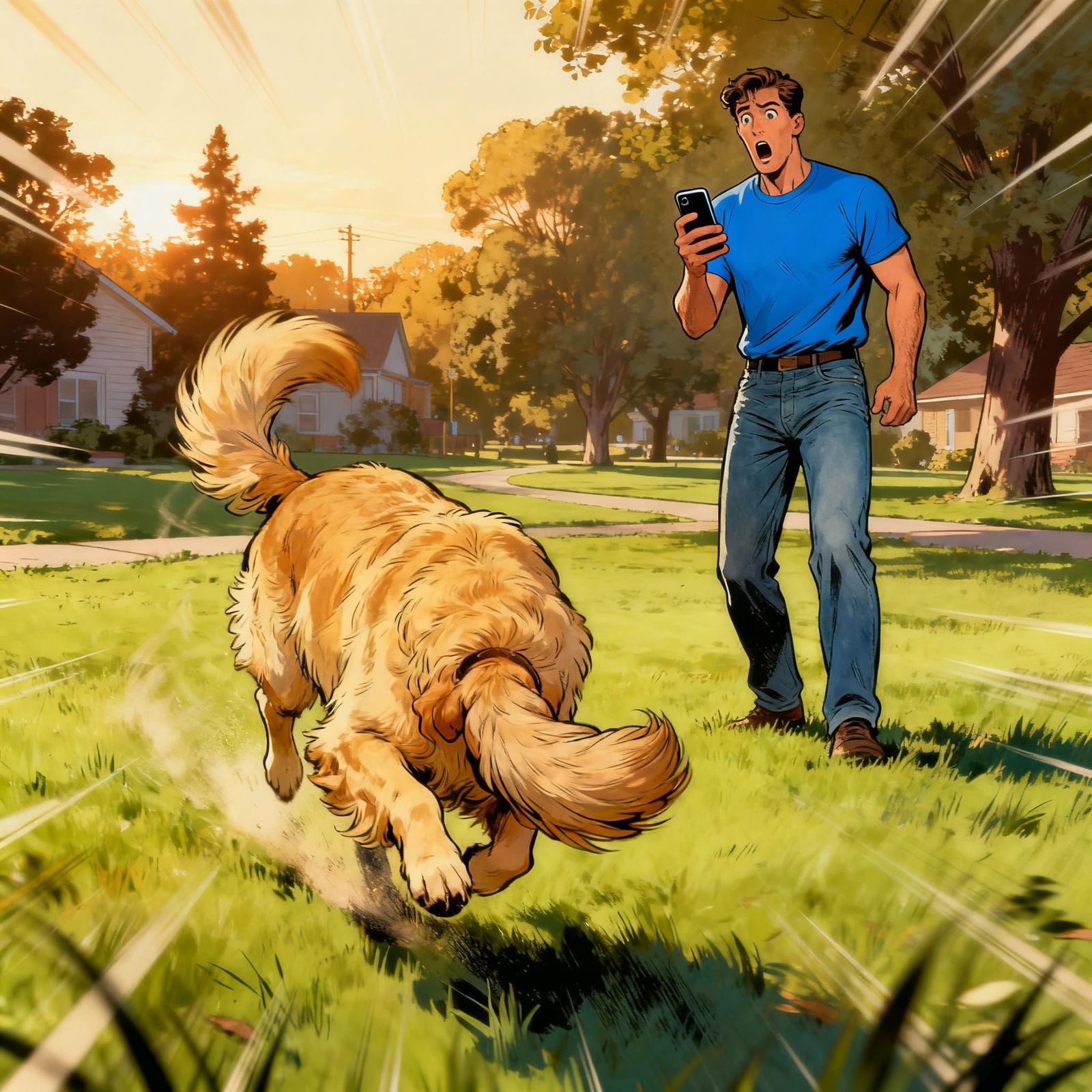 Shocked Man Loses Dog While Setting Up Phone Password