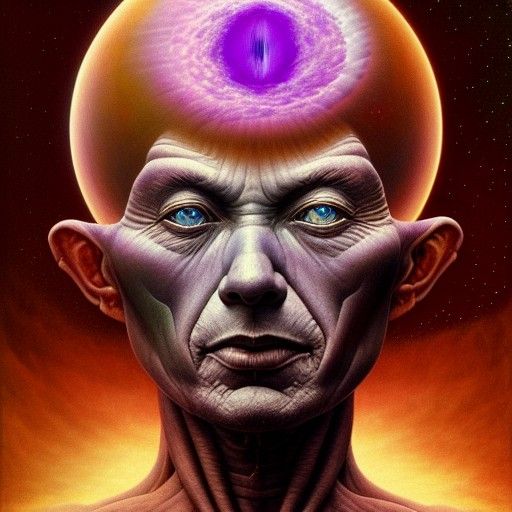 Clint Howard Portrait in Hyperdetailed Digital Art