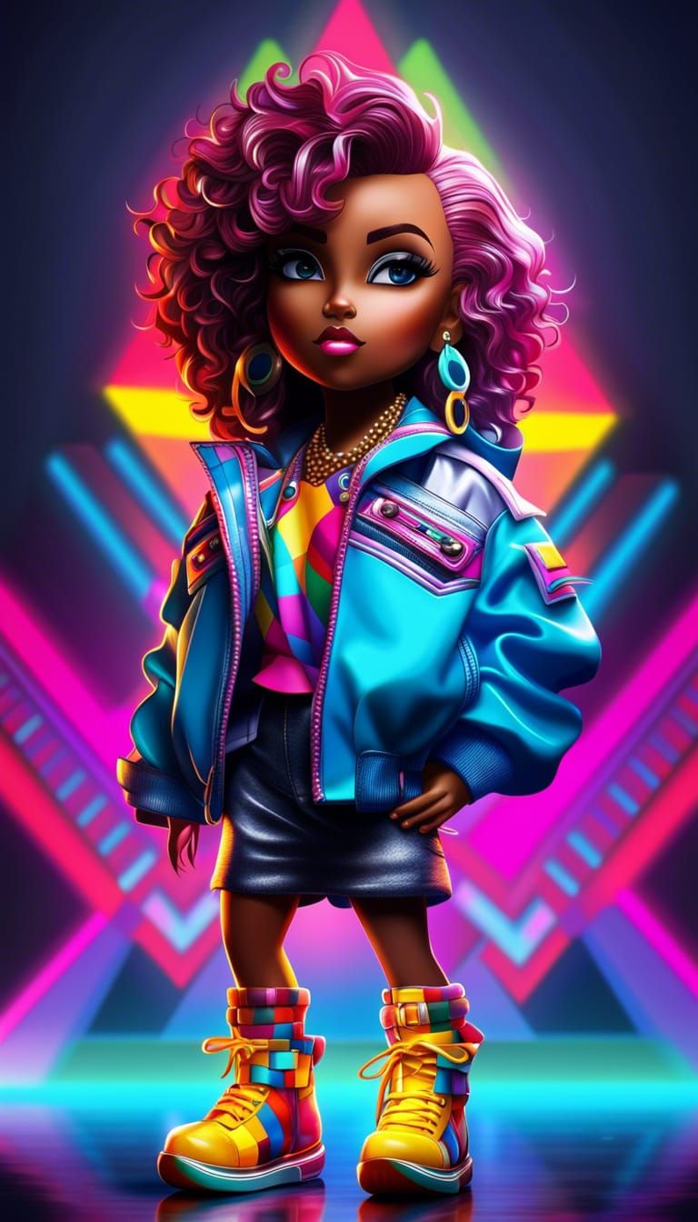 80s style Brats Doll
