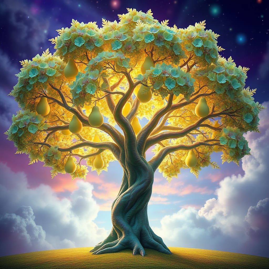 Fantastical pear tree
