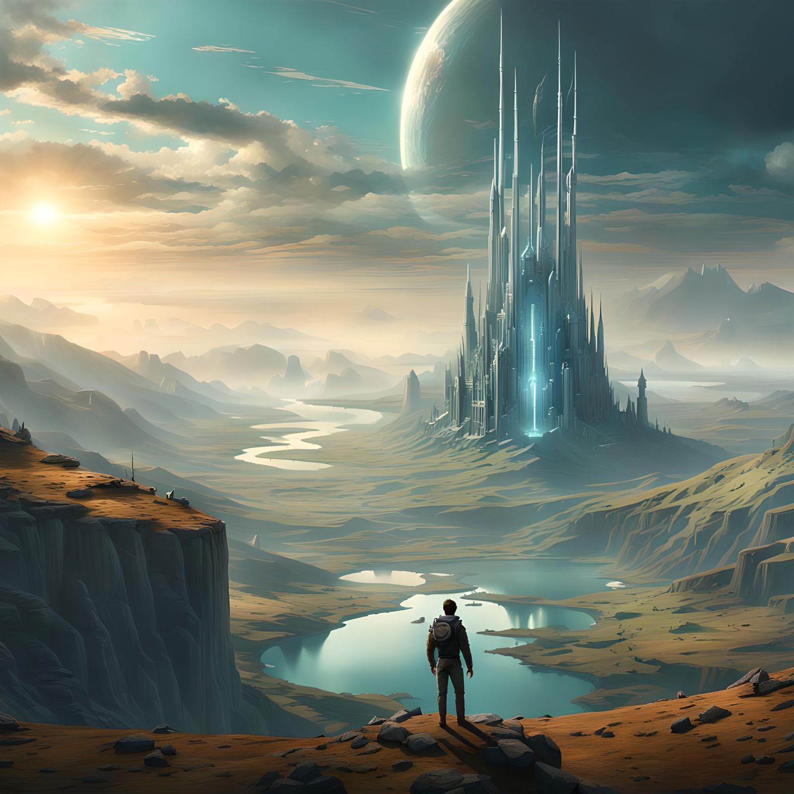 Dreamscapes: A Cinematic Digital Matte Painting