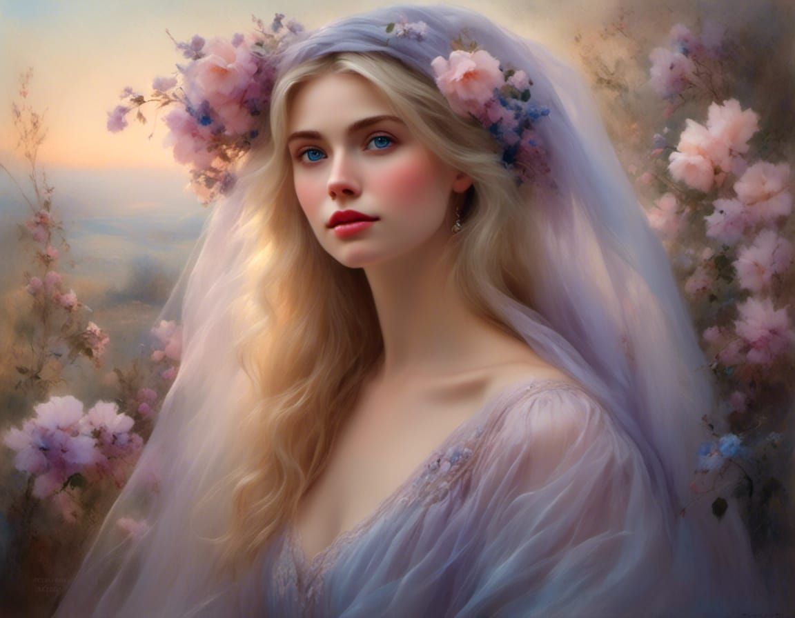 A flower among flowers