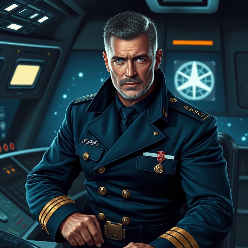Majestic Commander of Nova Aurora Space Force