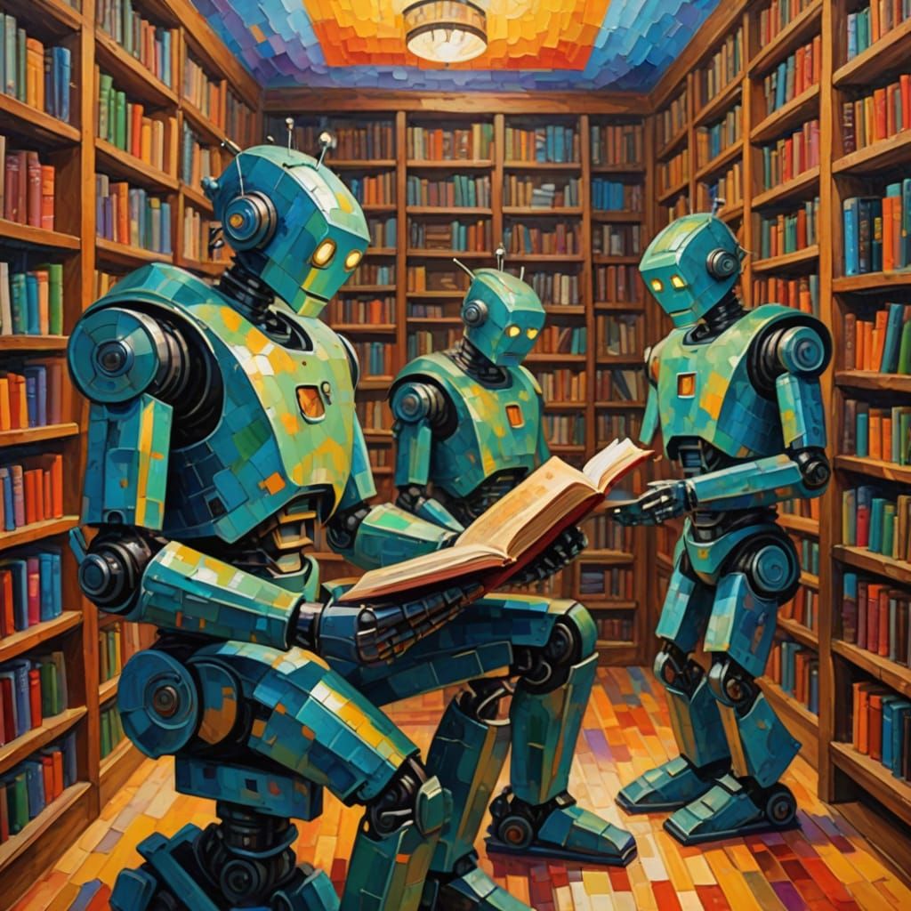 Robots Lost in the World of Literature