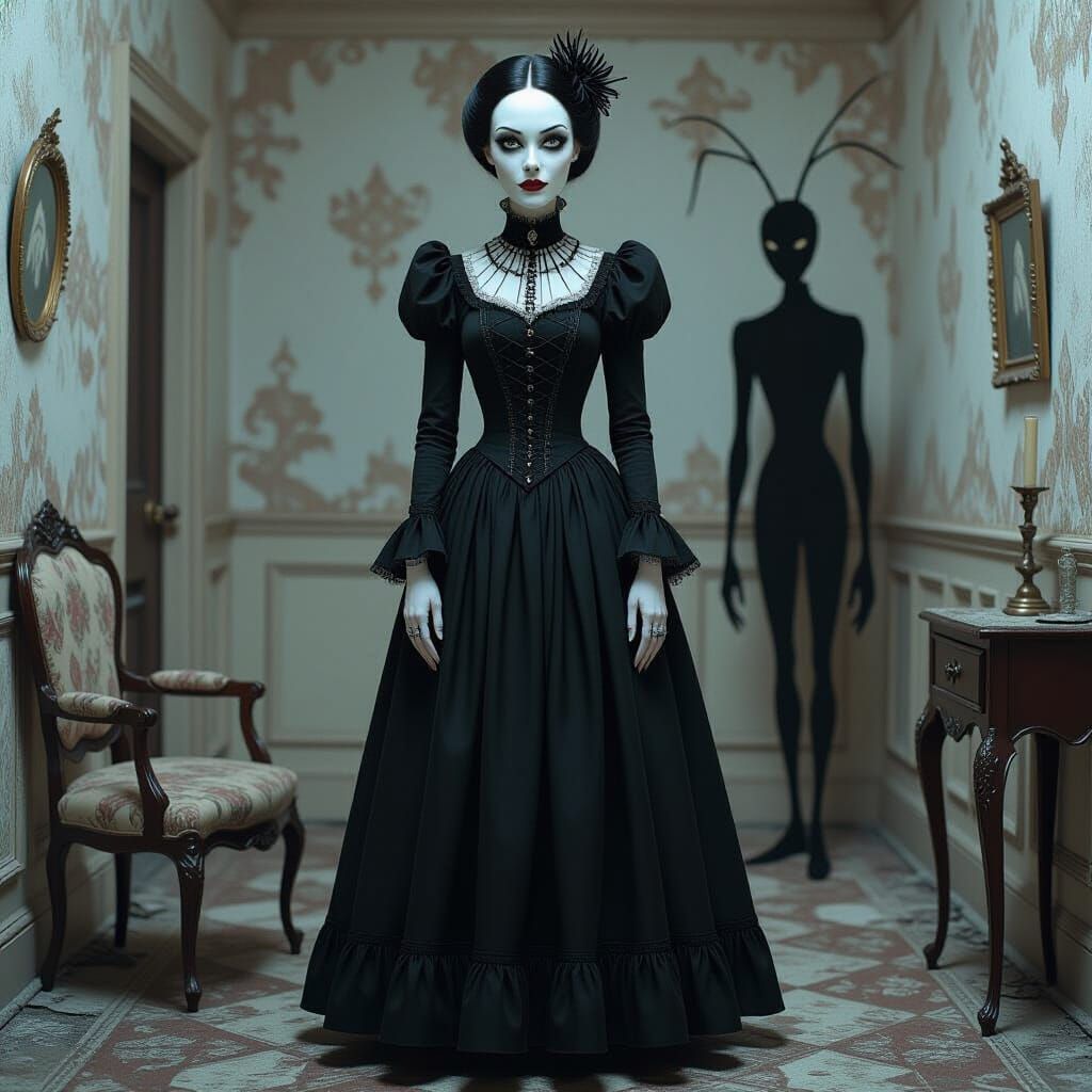 The Other Mother in Uncanny Realism Style