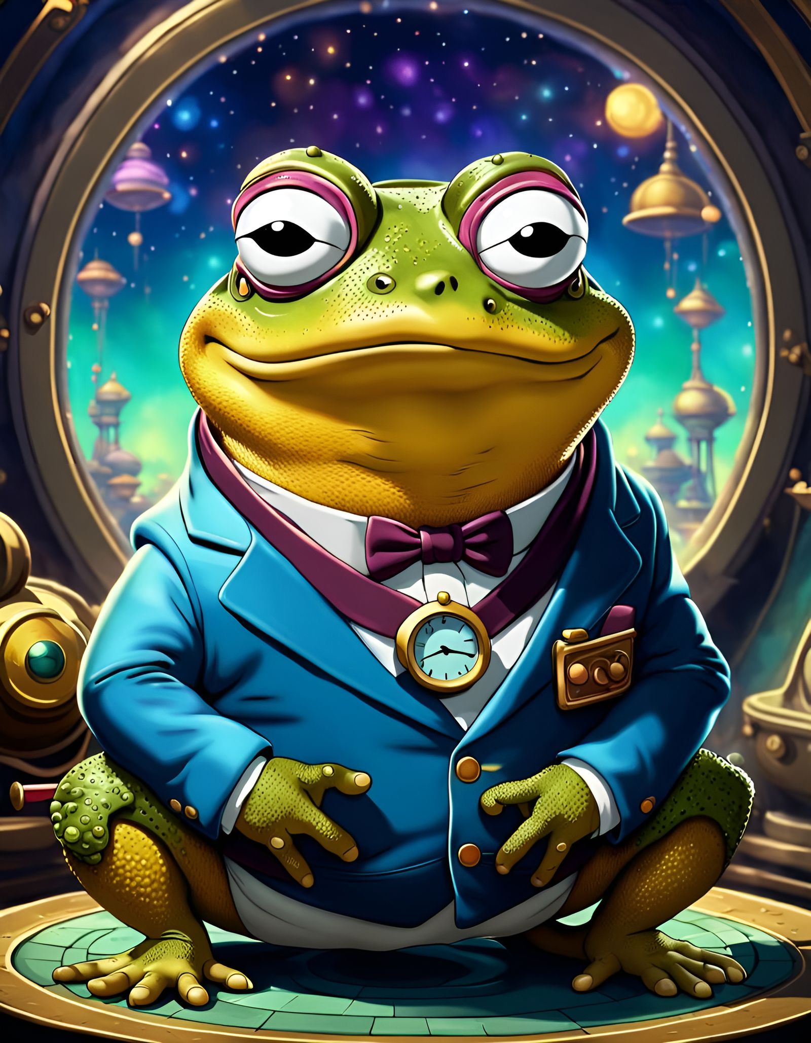 Hypnotoad from Futurama: Detailed and Vivid