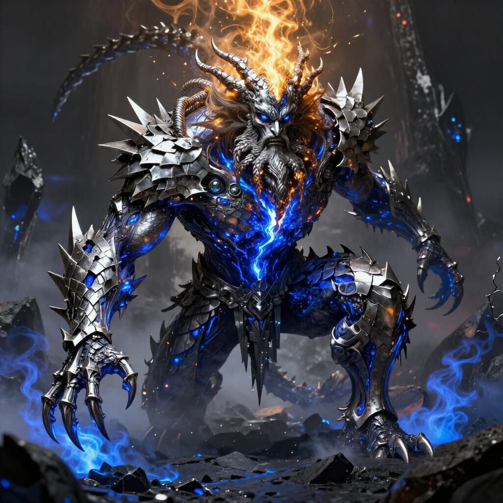 Šarrabu, Ancestral Lord of Sulfurous Fume