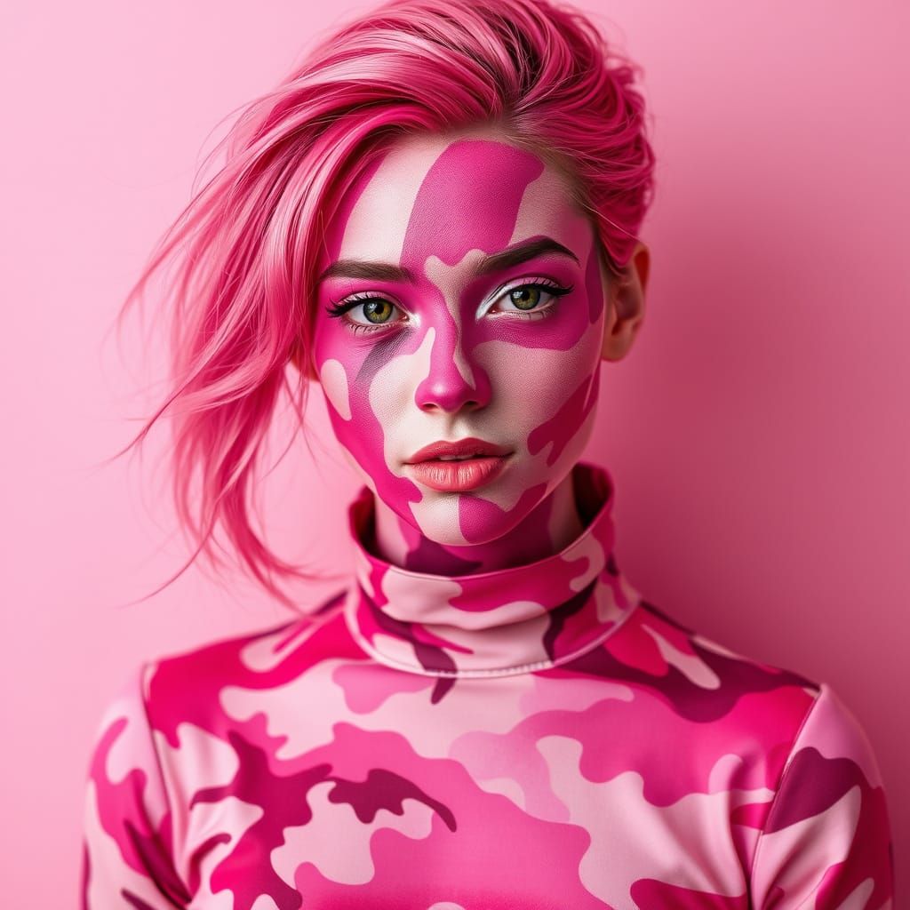 Pink Camouflage