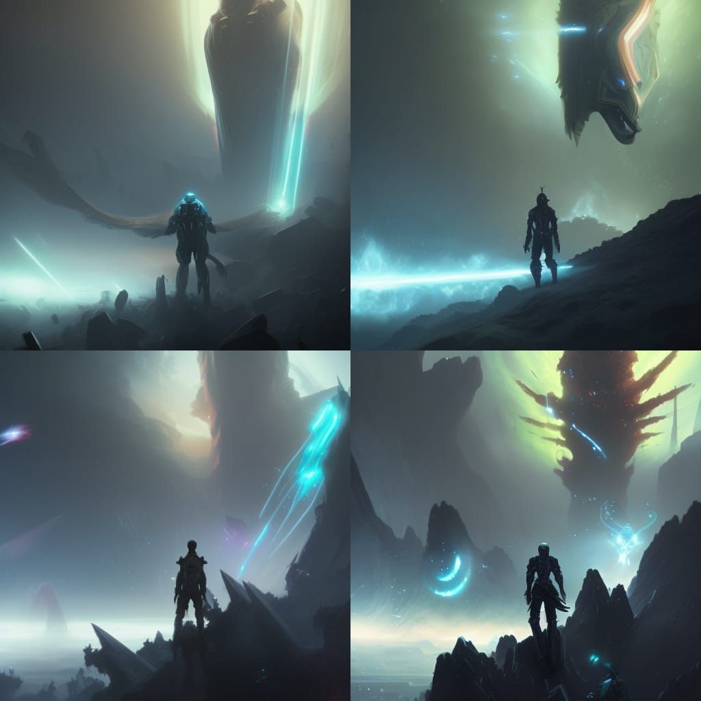 Starseed Soldier's Multiverse Battle: A Dark Fantasy Concept