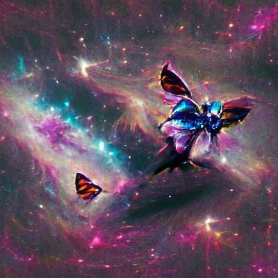 space butterfly