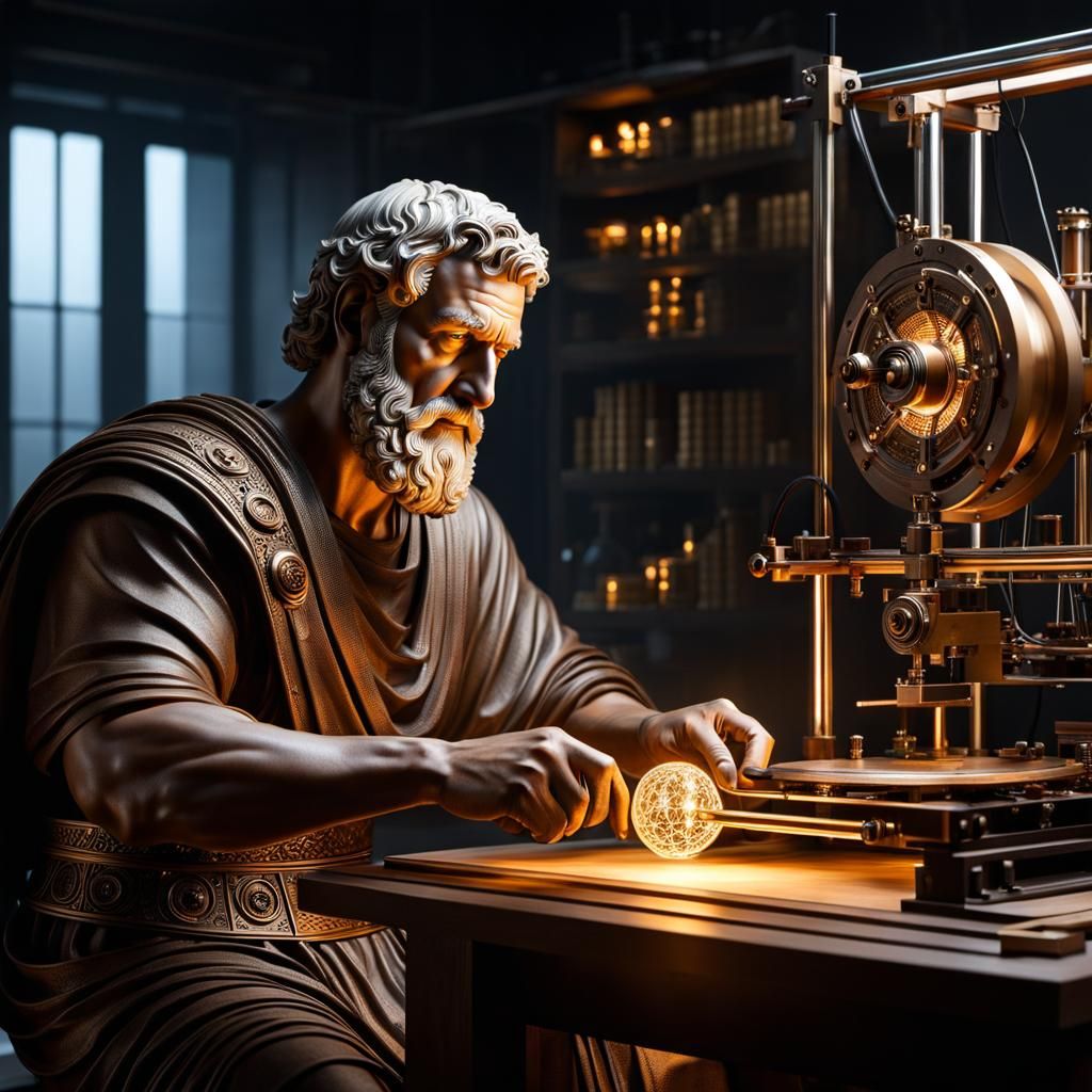 Plato's Workshop: Ancient Philosopher Meets 3D Printer