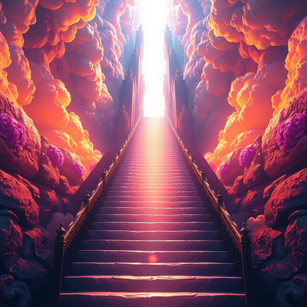 Stairway to Heaven in Unreal Engine 5