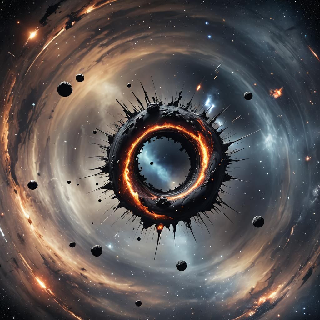 Planet Earth's Cataclysmic Black Hole Destruction