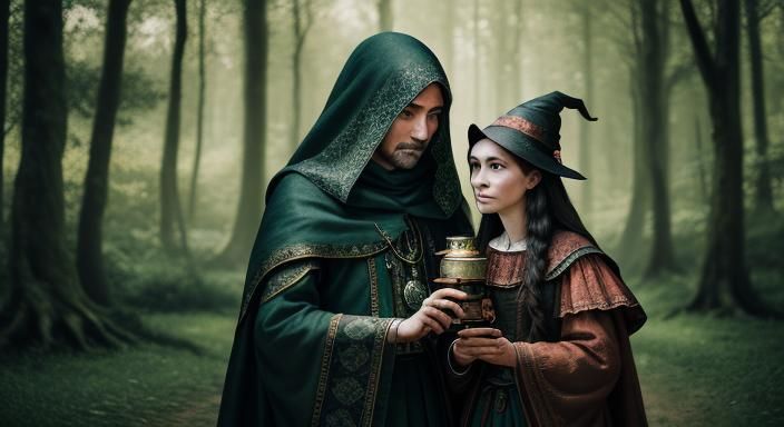 The Nomad and the witch.