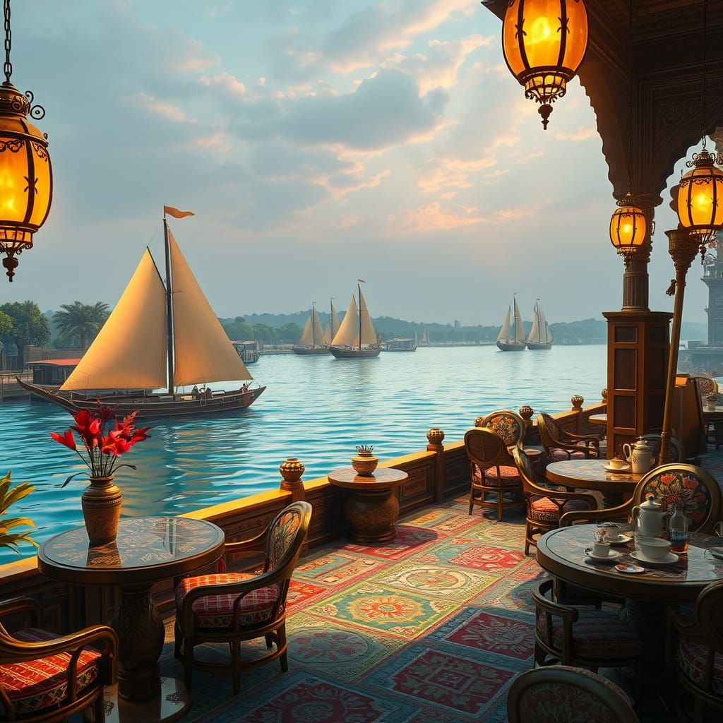 Golden Oasis on the Majestic Nile