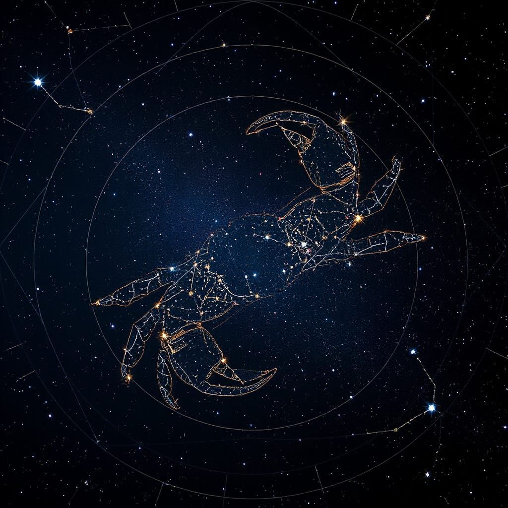 Cancer Zodiac Sign in Hyperrealistic Art