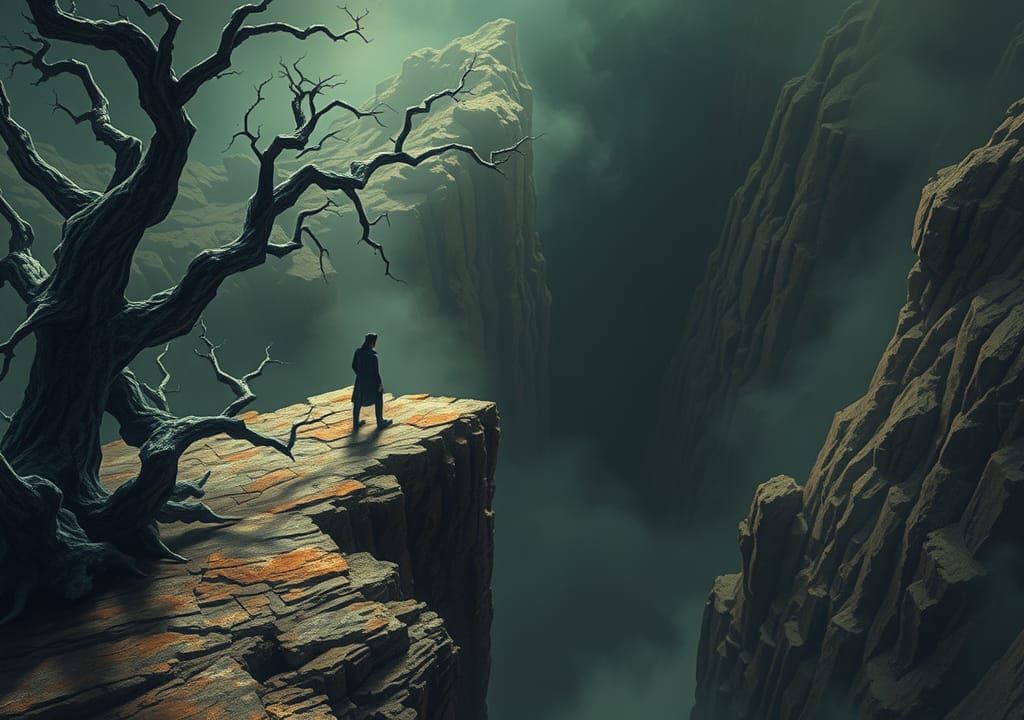 The Great Precipice: A Dark Fantasy Vision