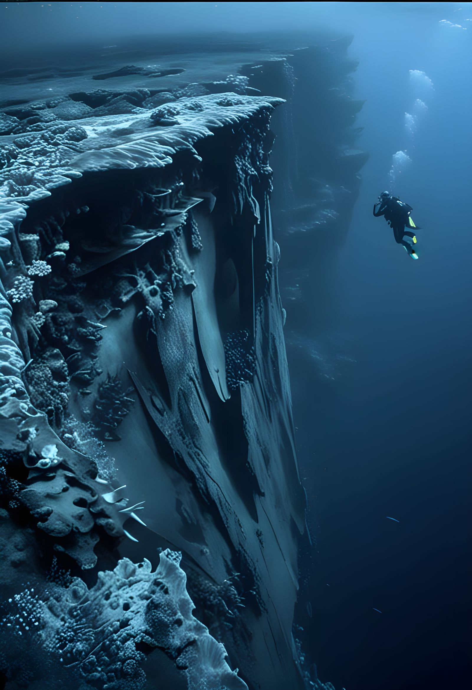 Diving off the eastern United States continental shelf