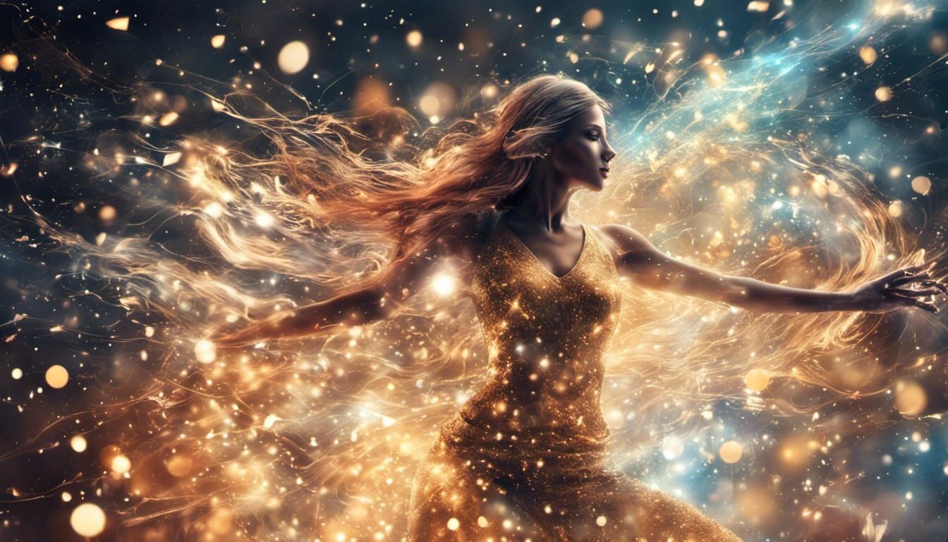 Flowing with the energy of the music