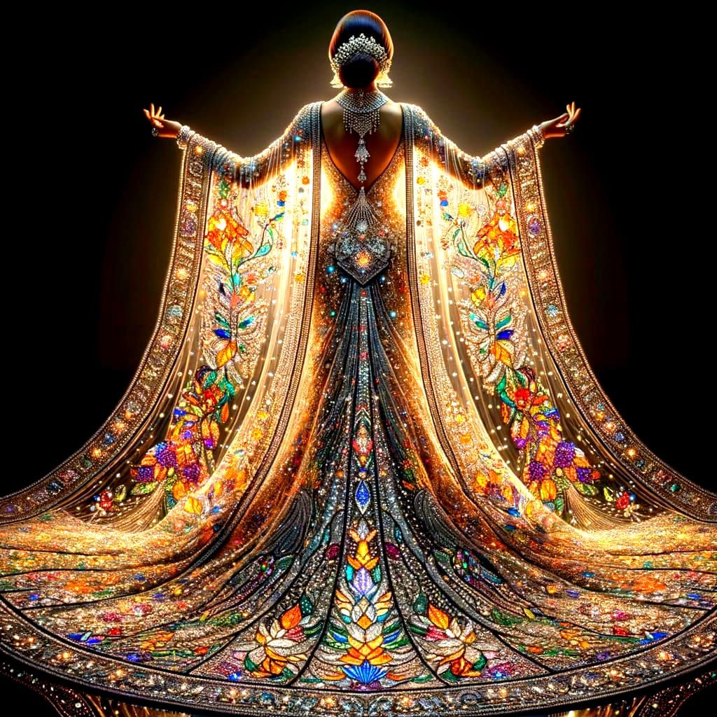 Stained Glass Gown