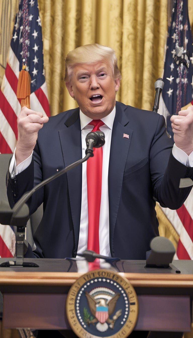 AI Portrait of Donald Trump